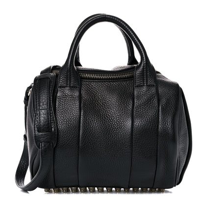 Alexander Wang Pebbled Lambskin Mini Rockie Black Pale Gold Hardware 1 of 8
