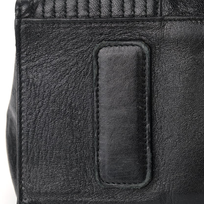 Alexander McQueen Lambskin De Manta Tote Black 10 of 14