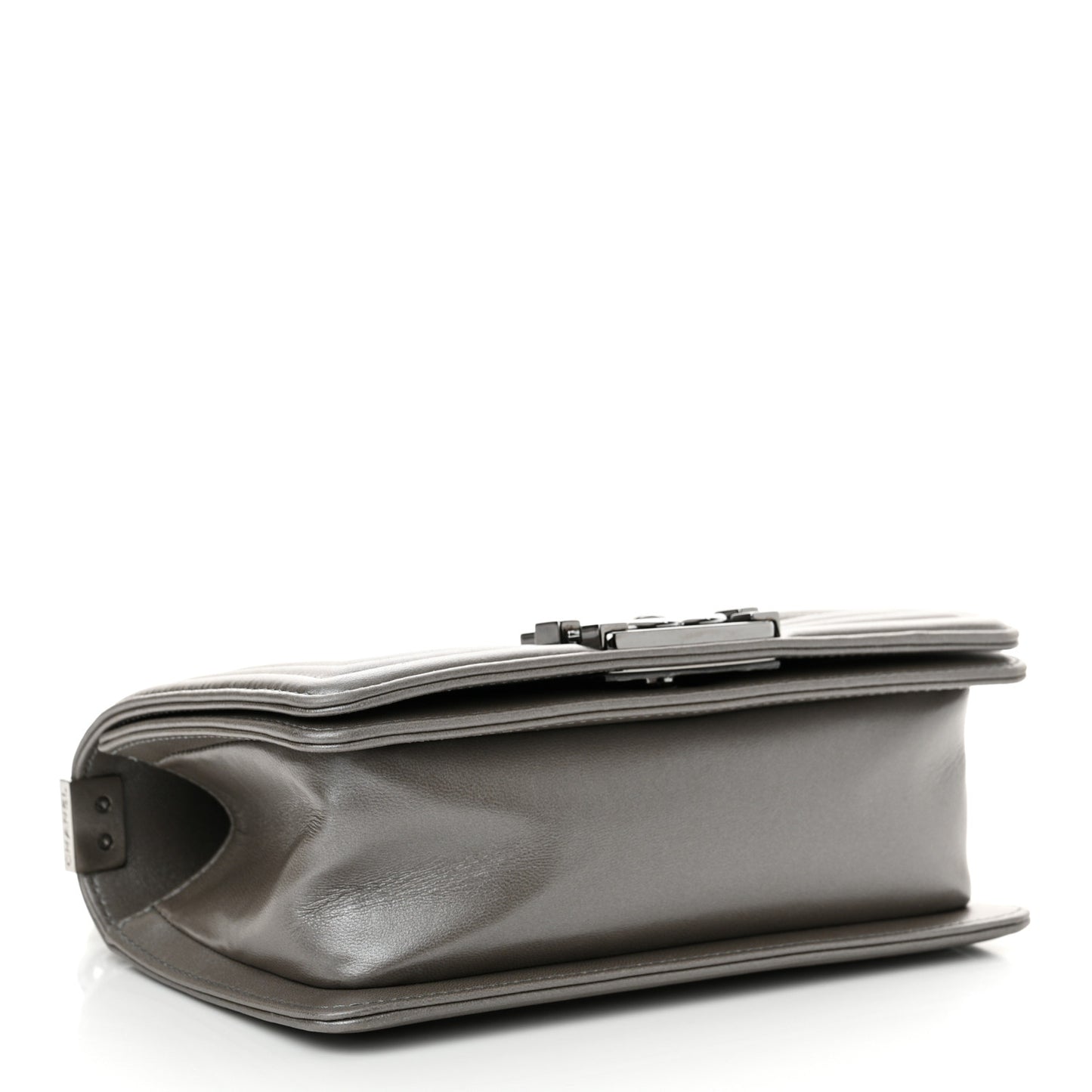 Galuchat Stingray Small Boy Flap Silver
