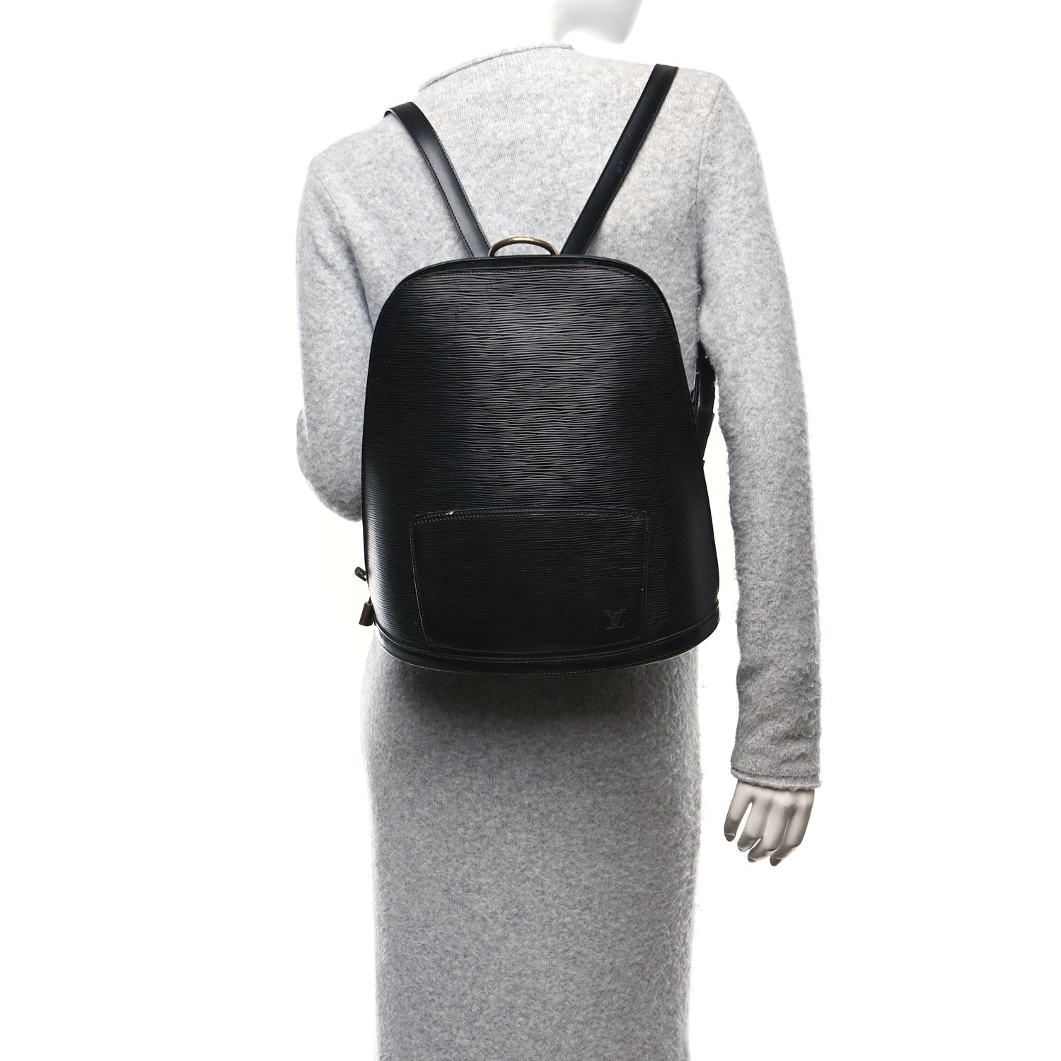 Louis Vuitton Epi Gobelins Backpack Black 2 of 10