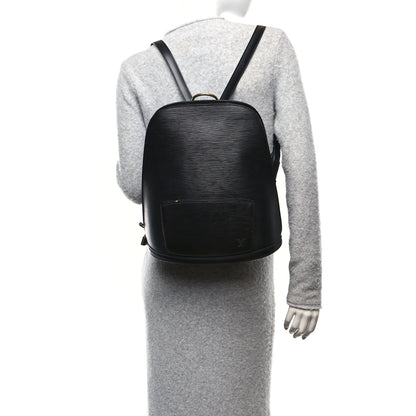 Louis Vuitton Epi Gobelins Backpack Black 2 of 10