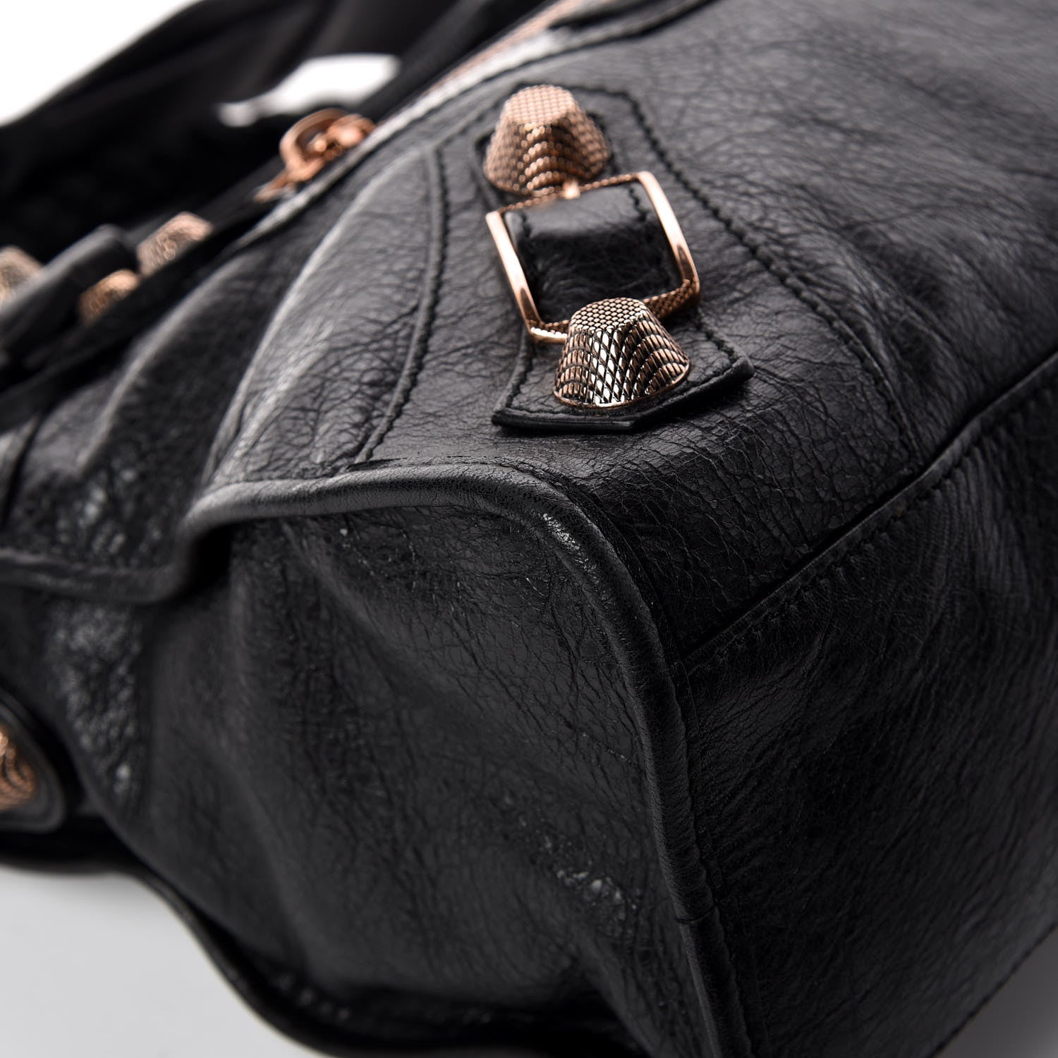 Balenciaga Agneau Giant 21 Rose Gold Hardware City Black 12 of 14