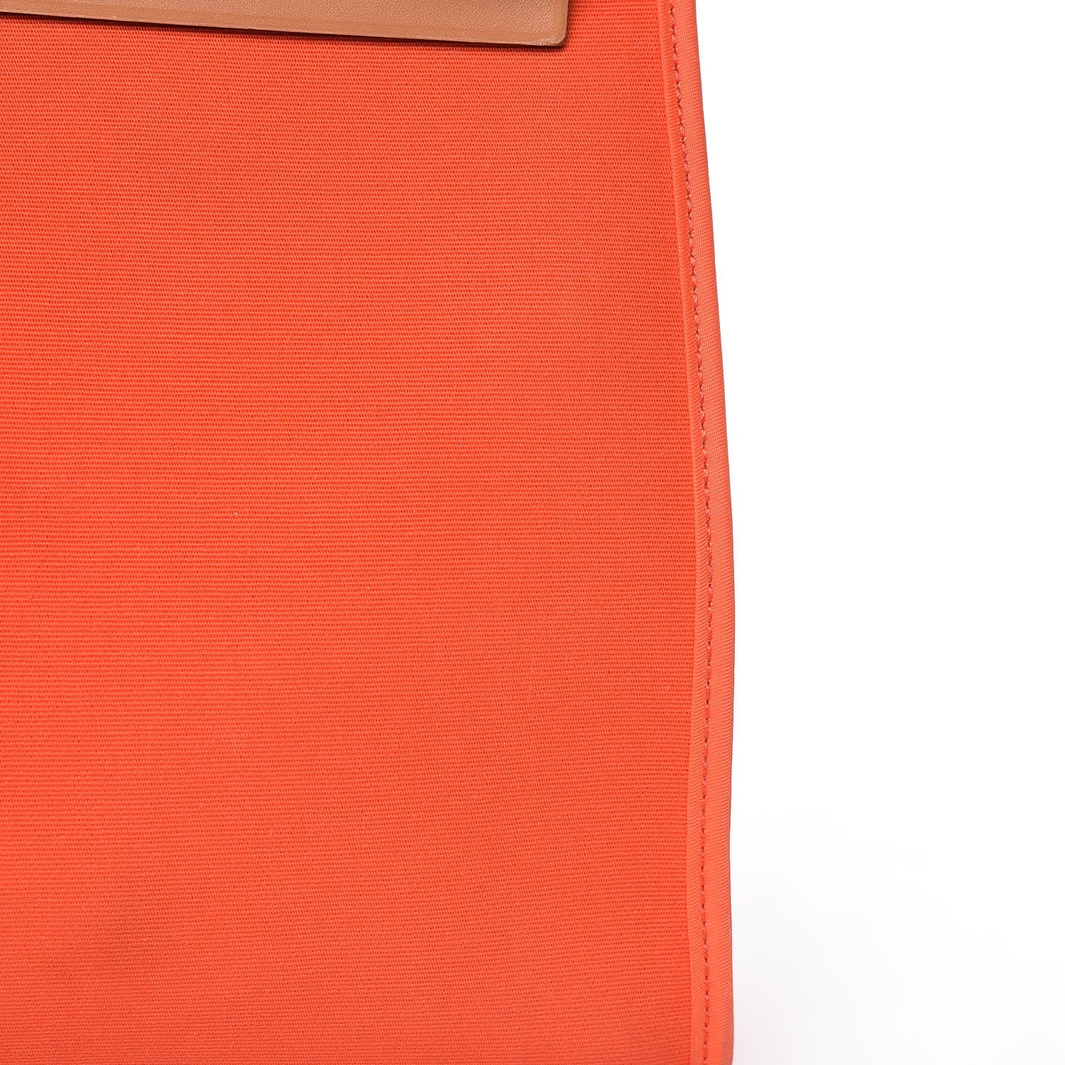 Hermes Vache Hunter Toile Herbag Zip 31 PM Orange 28 of 30