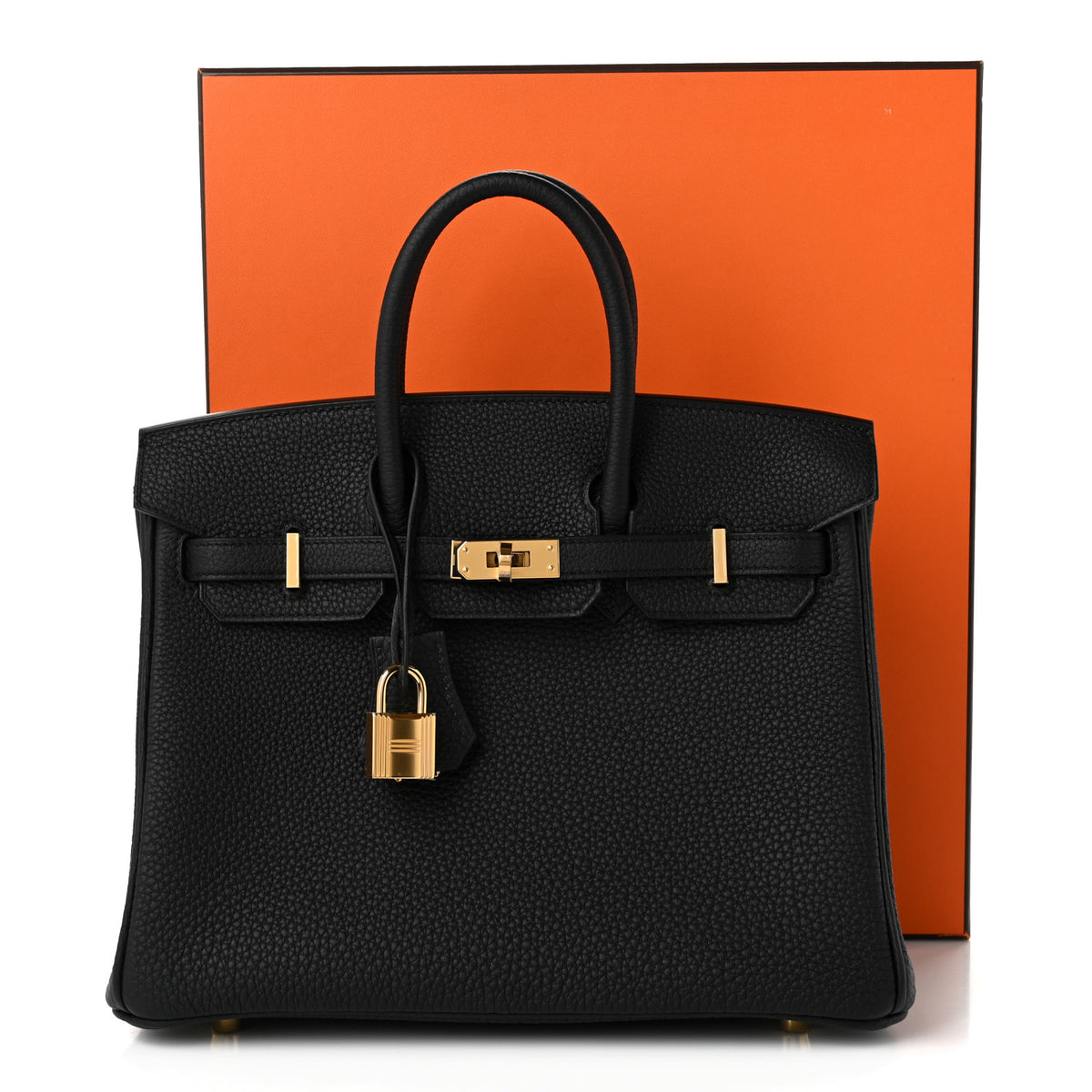 Togo Birkin 25 Black