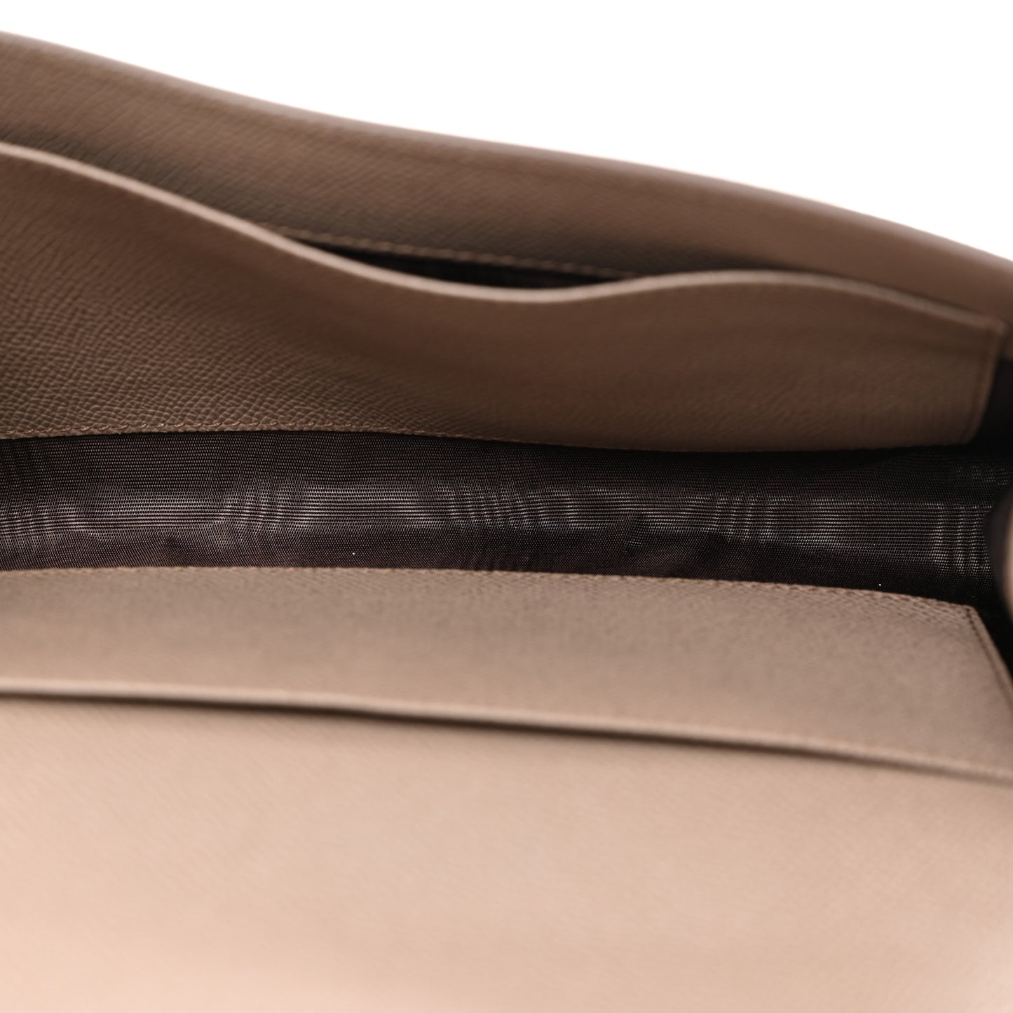 Hammered Calfskin Gancini Icona Mini Bag Beige