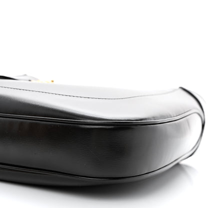 Gucci Boarded Dyana Lux Calfskin Medium Jackie 1961 Hobo Black 10 of 14