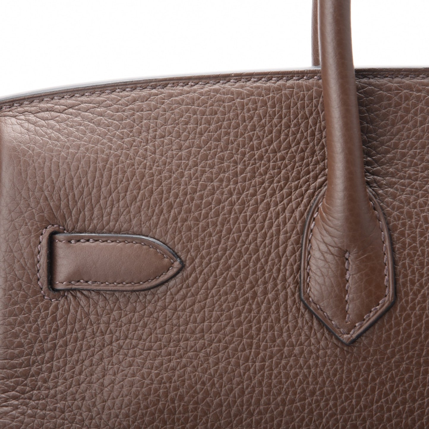 Taurillon Clemence Birkin 35 Cacao