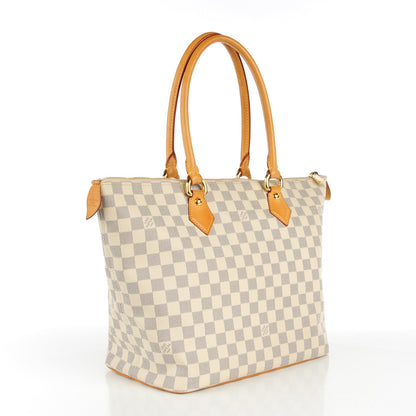 Louis Vuitton Damier Azur Saleya MM 3 of 8