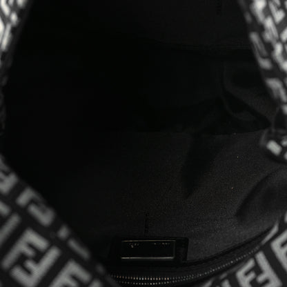 Fendi Zucchino Vitello Mama Baguette Black 6 of 9