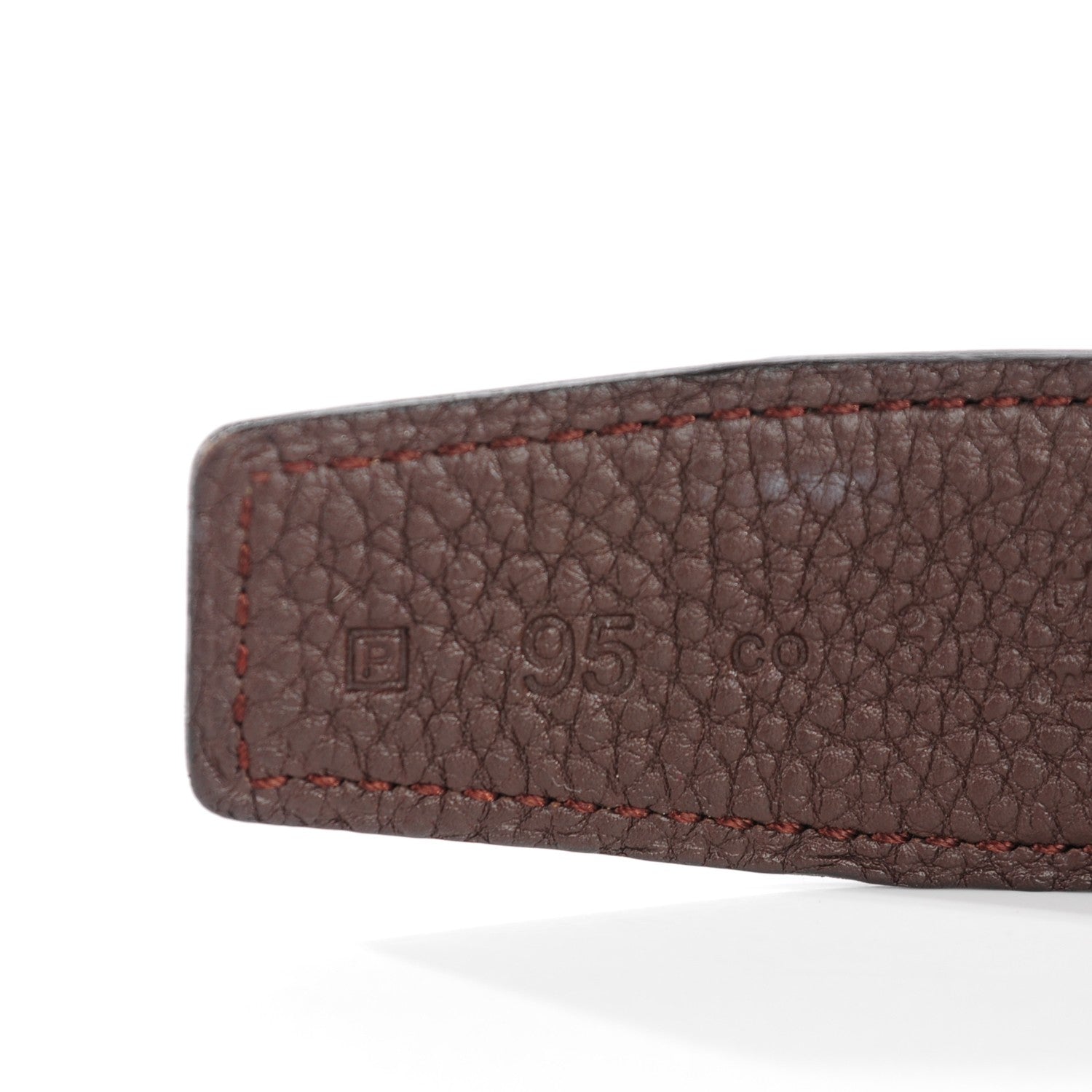 Hermes Box Togo 32mm H Belt 95 Black 5 of 8