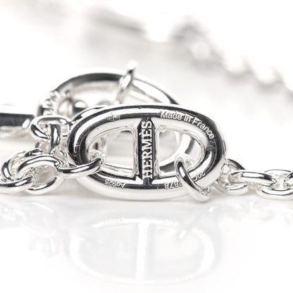 Hermes Sterling Silver Farandole Necklace 120 4 of 5
