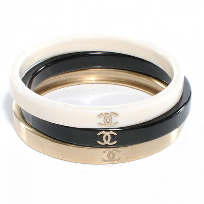 Chanel CC Bangle Set of 3 1 of 4
