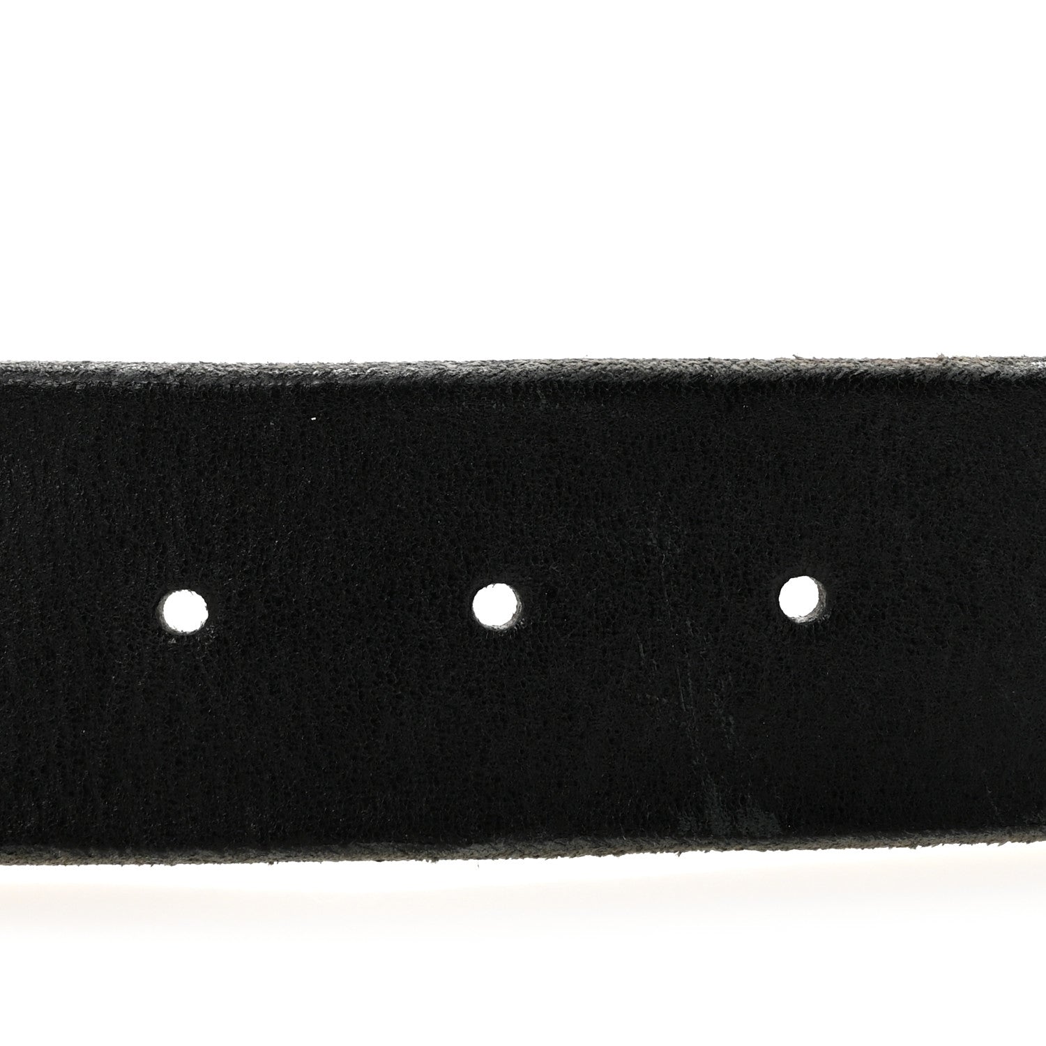 Gucci Faded Calfskin Snake Double G Belt 70 28 Black 3 of 7
