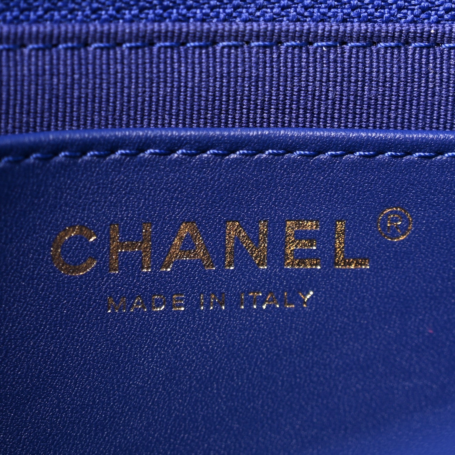 Chanel Lambskin Quilted Small Pillow Crush Flap Blue 6 of 12