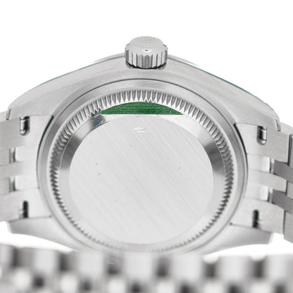Rolex Stainless Steel 18K White Gold Diamond 28mm Oyster Perpetual Datejust Watch Silver 279174 4 of 5