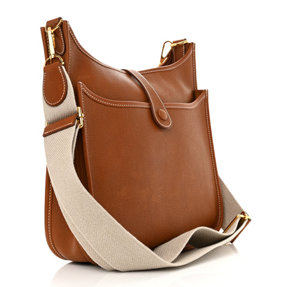 Hermes Barenia Evelyne III PM  Fauve 3 of 12