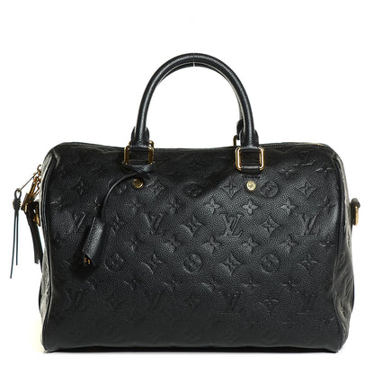 Louis Vuitton Empreinte Speedy Bandouliere 30 Black 1 of 7
