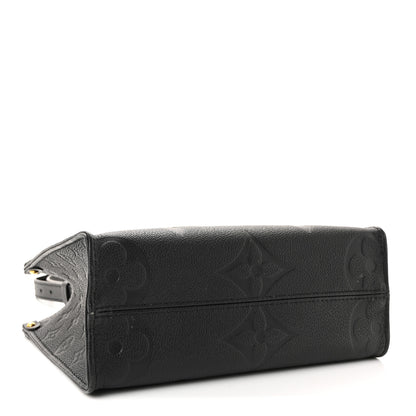 Louis Vuitton Empreinte Monogram Giant Onthego PM Black 4 of 9