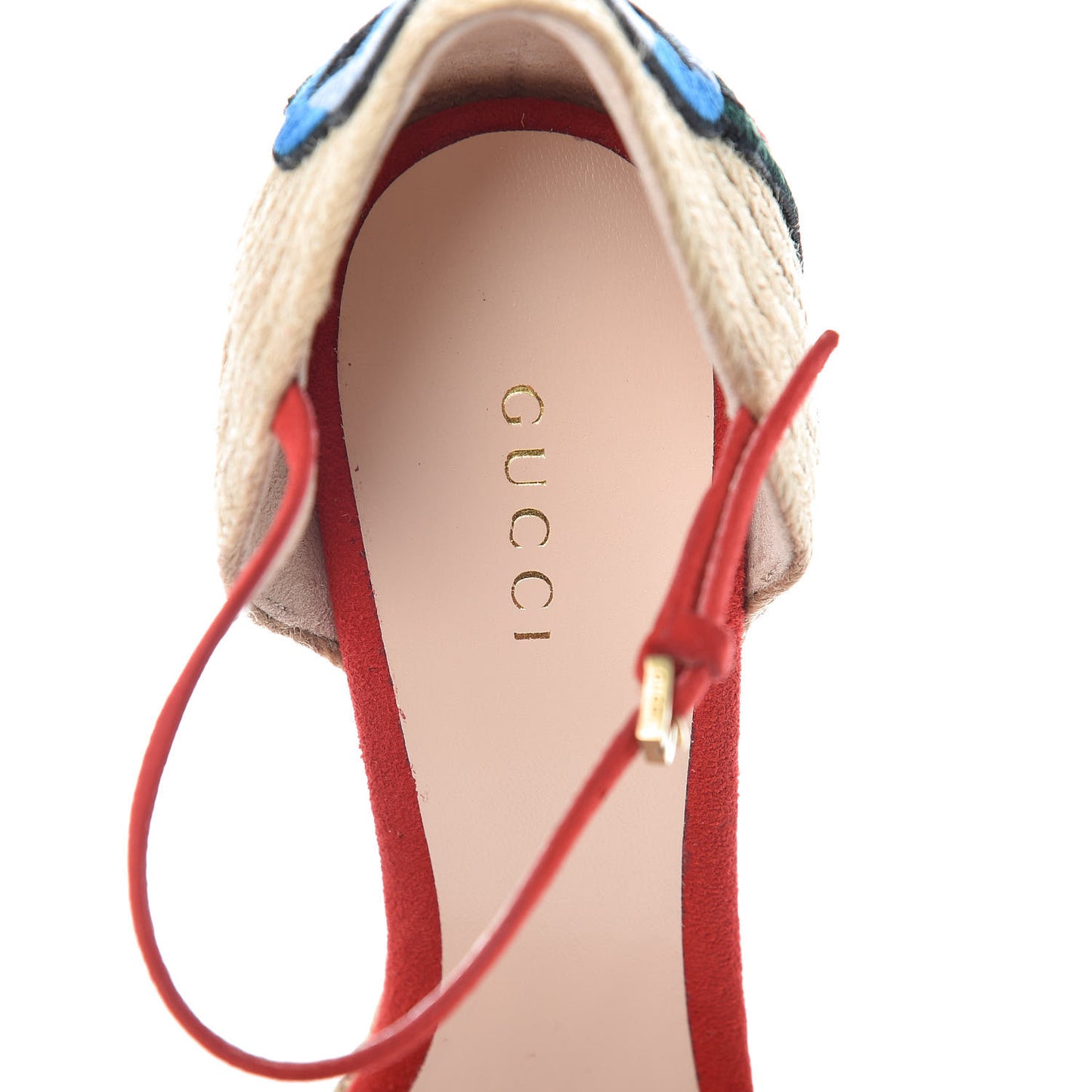 Kid Scamosciato Ophelia Espadrille Platform Wedge Sandals 37.5 Hibiscus Rd
