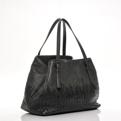 Bottega Veneta Nappa Intrecciato Medium Flow Wave Tote Ardoise 3 of 6