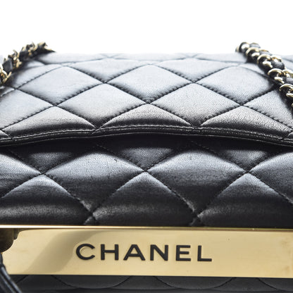 Chanel Lambskin Quilted Small Trendy CC Dual Handle Flap Bag Black 13 of 17