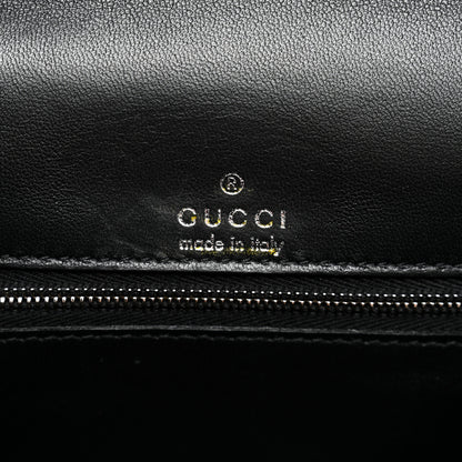 Balenciaga X GUCCI Canvas Boarded Plutone Calfskin Flora Logo Print Small Hourglass Top Handle Bag White Multicolor Black 6 of 10