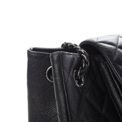 Chanel Caviar Quilted Flap Tote Black 13 of 14