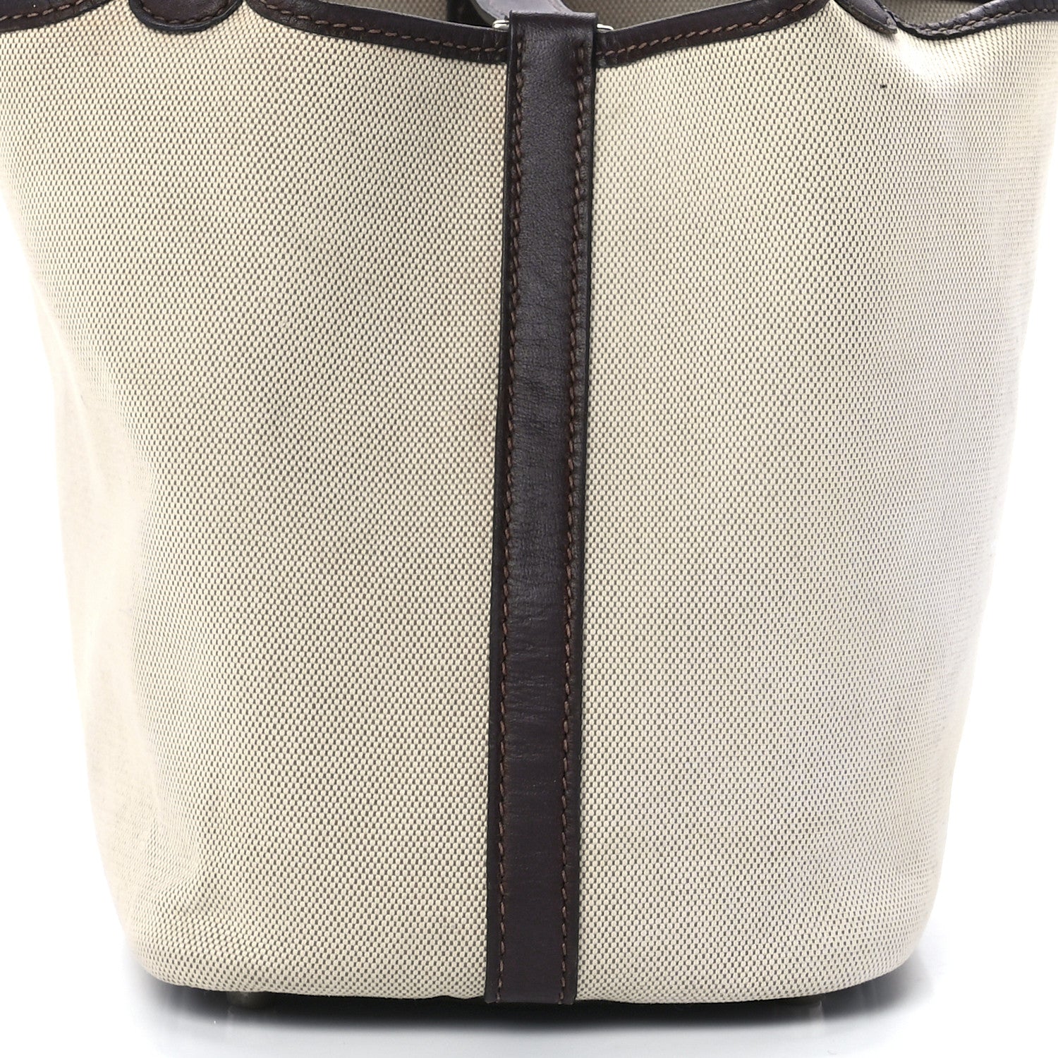 Hermes Toile Swift Picotin 18 PM Chocolate 7 of 10