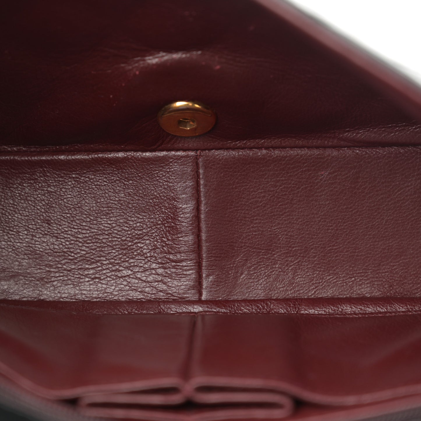 Lambskin Quilted Small Single Flap Black