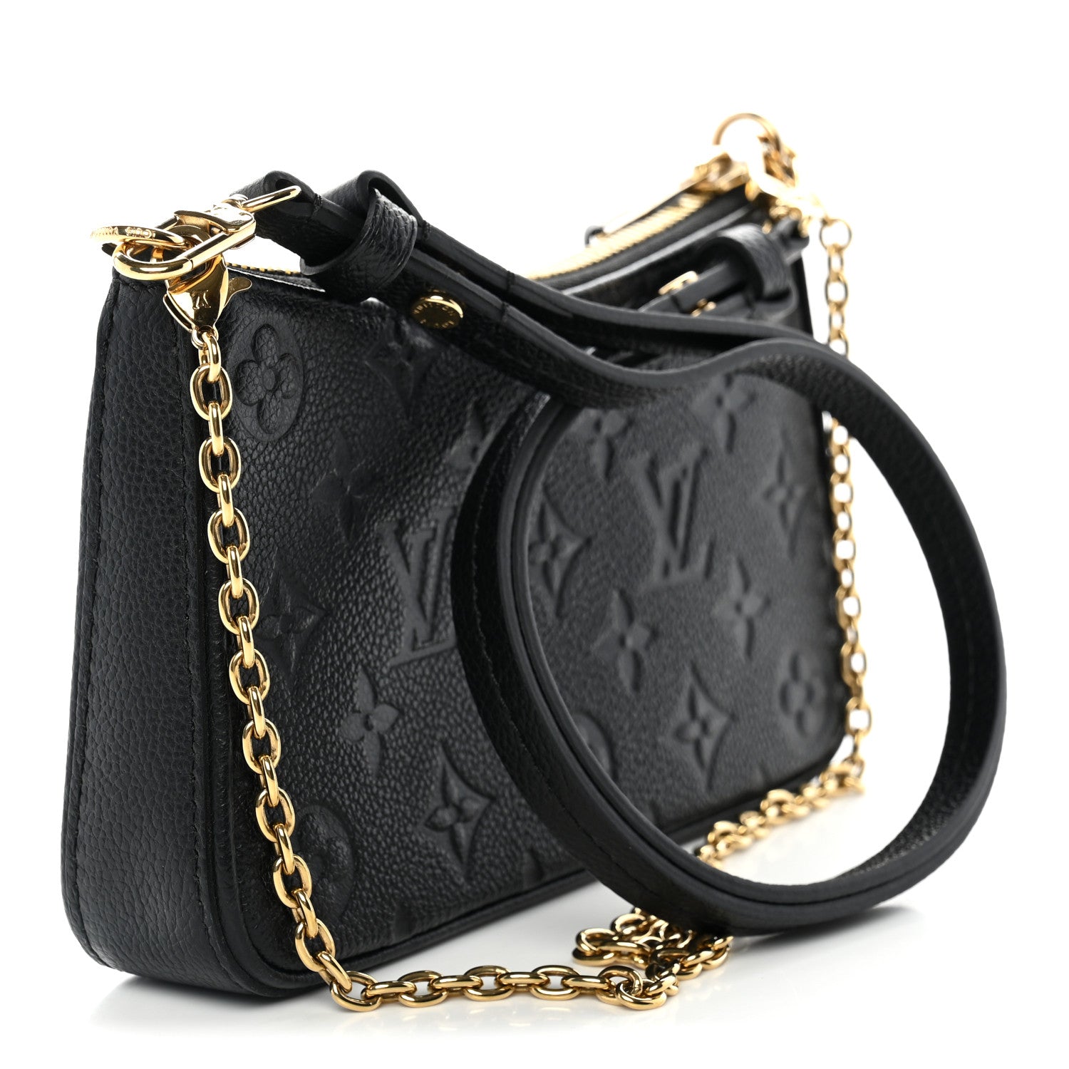 Louis Vuitton Empreinte Easy Pouch On Strap Black 3 of 10