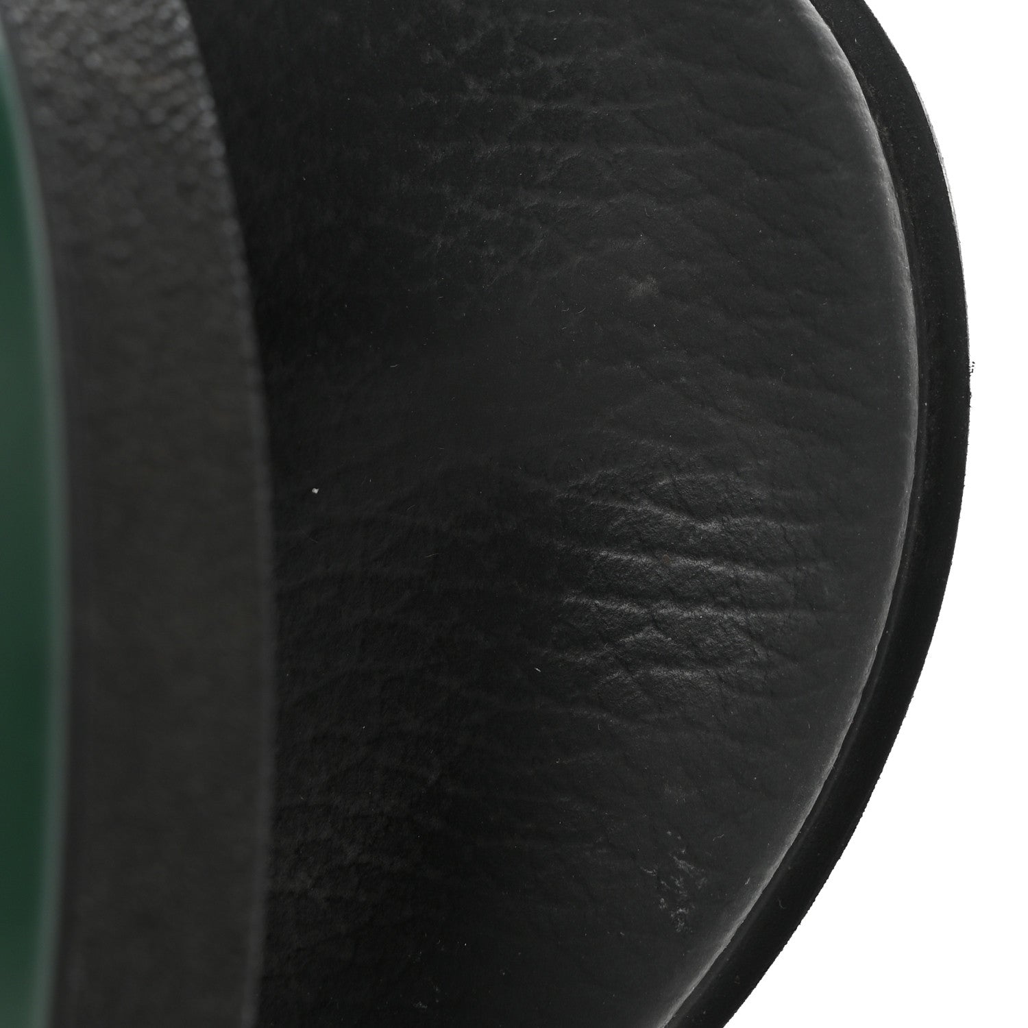 Gucci Rubber Web Mens Lug Sole Slide Sandals 11 Black Green Red 9 of 9