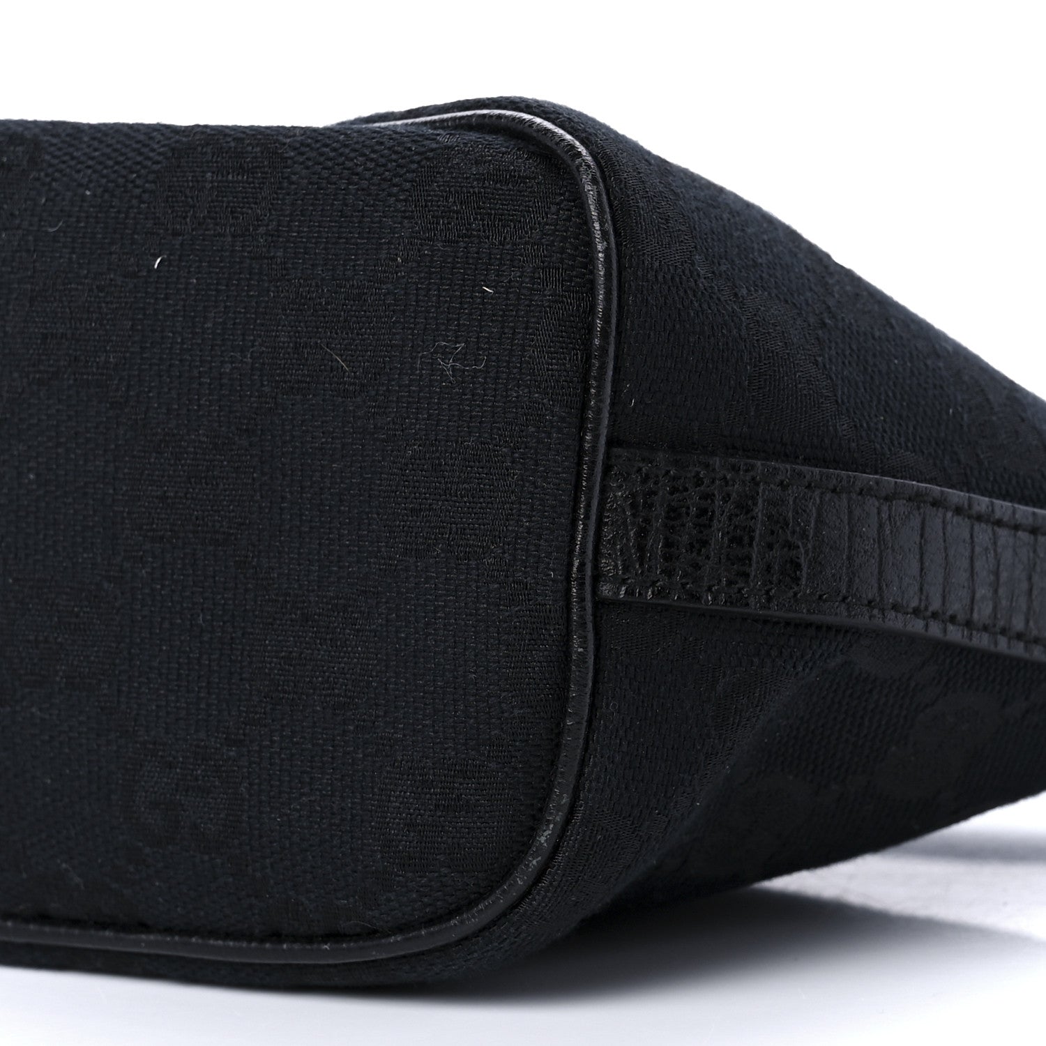 Gucci Monogram Web Boat Pochette Black 10 of 10