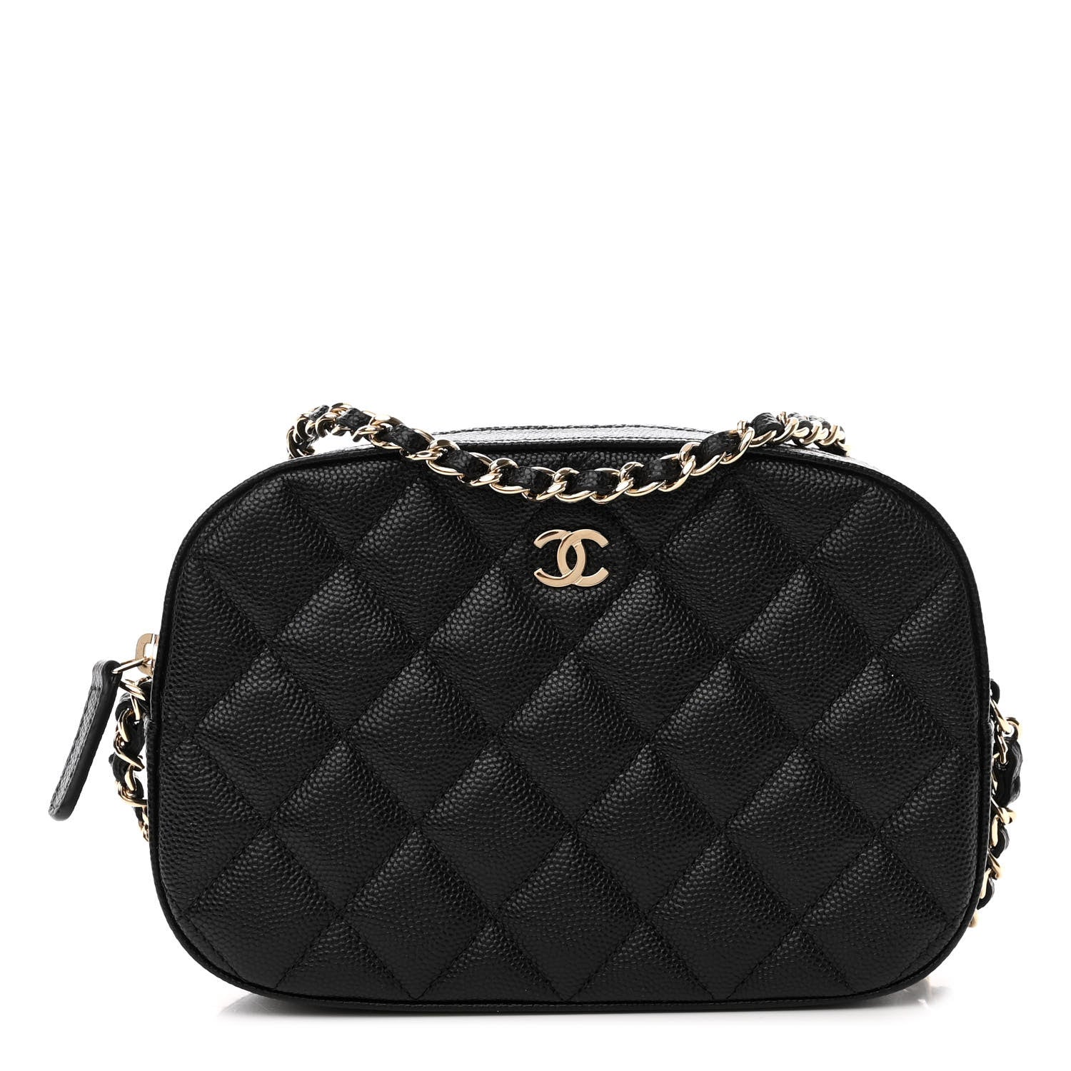 Chanel Caviar Quilted Vanity With Chain Black 3 of 11