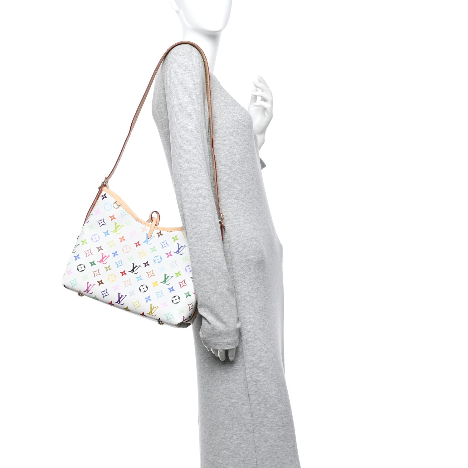 Louis Vuitton LV X TM Monogram Multicolor CarryAll PM White 2 of 10