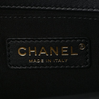 Chanel Calfskin Quilted Medium Boy Flap Black 6 of 10