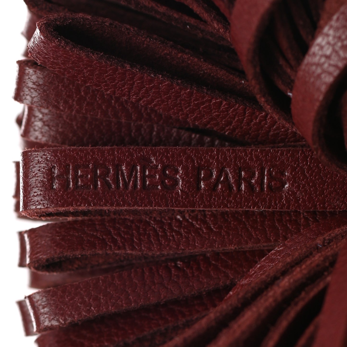 Lambskin Carmen Uno-Dos Key Holder Black Rouge H