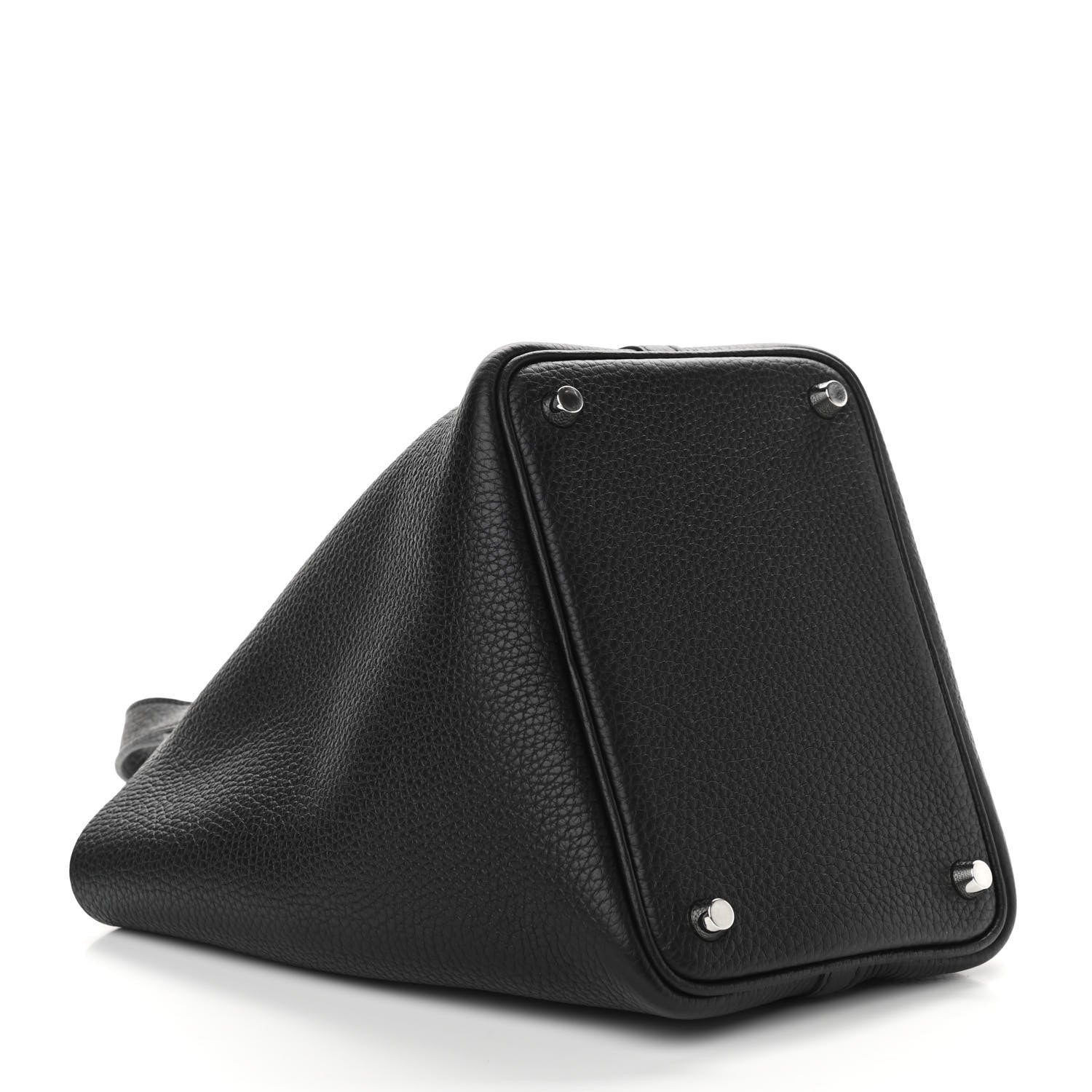 Hermes Taurillon Clemence Picotin Lock 18 PM Black 3 of 9