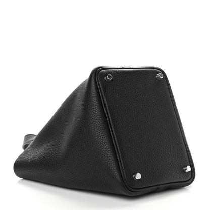 Hermes Taurillon Clemence Picotin Lock 18 PM Black 3 of 9
