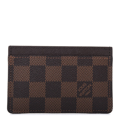 Louis Vuitton Damier Ebene Card Holder 1 of 8