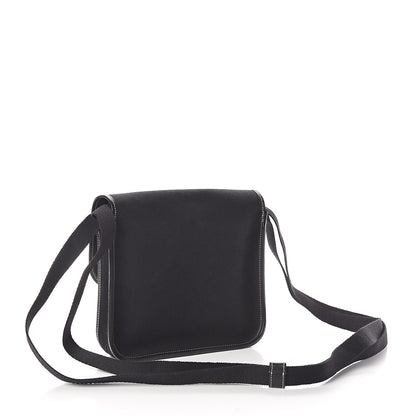Hermes Toile Officier Mini Buenaventura Messenger Black 3 of 10