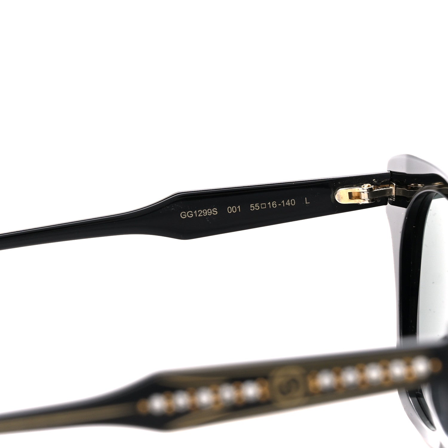 Gucci Acetate Cat Eye GG1299S Sunglasses Black 5 of 9