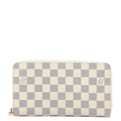 Louis Vuitton Damier Azur Zippy Organizer Wallet 1 of 12