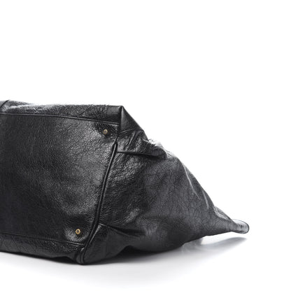 Balenciaga Agneau Classic Hardware S Sunday Tote Black 10 of 12