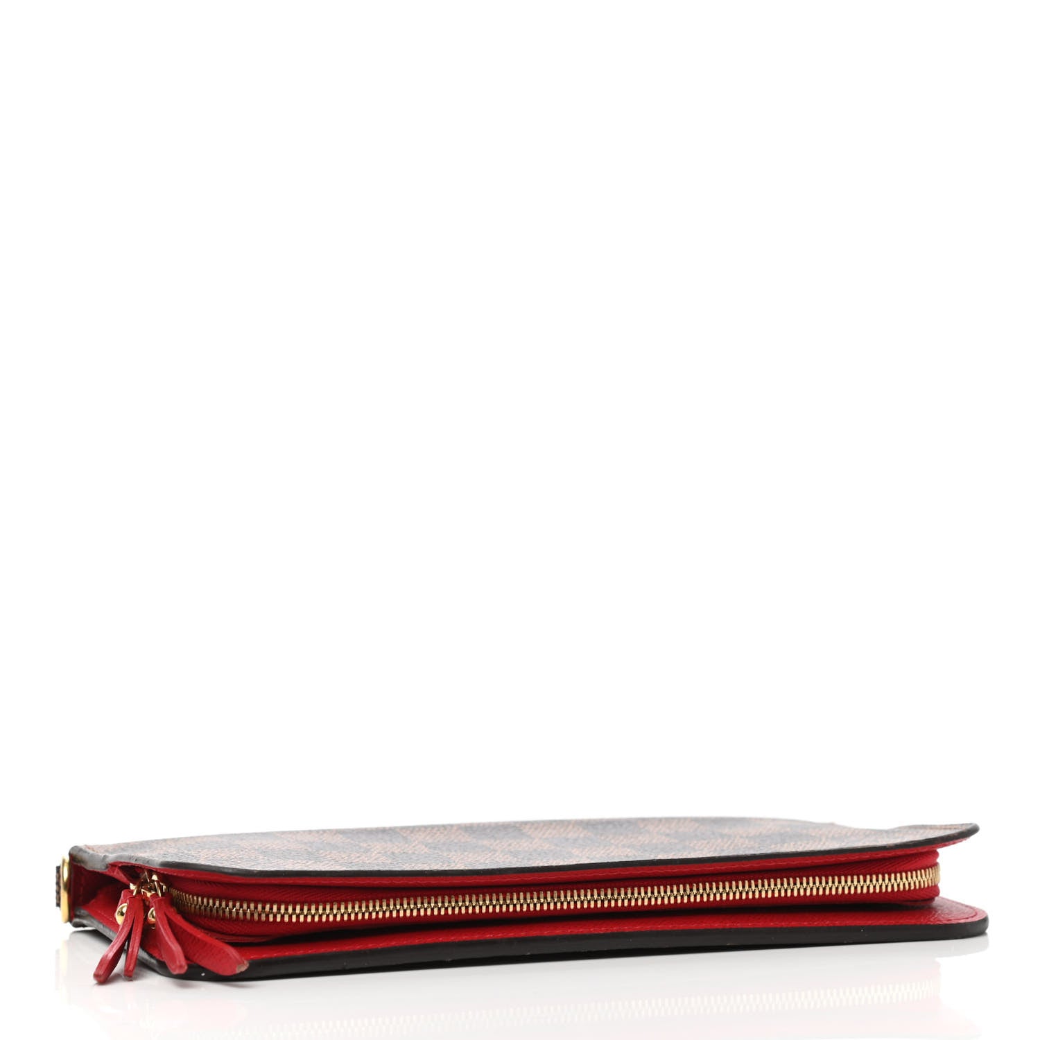 Louis Vuitton Damier Ebene Insolite Wallet Red 3 of 4