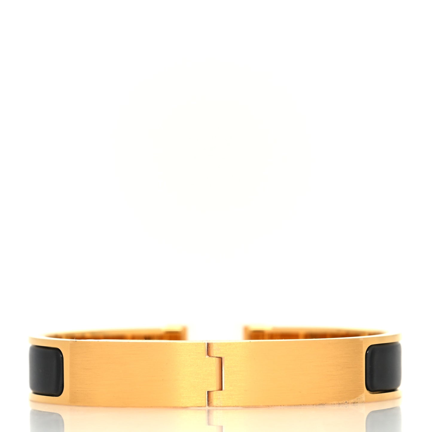 Matte Enamel Narrow Clic Clac HH Bracelet T5 Black