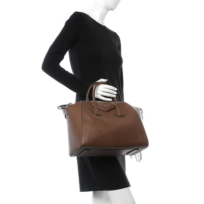 Givenchy Sugar Goatskin Medium Antigona Brown 3 of 8