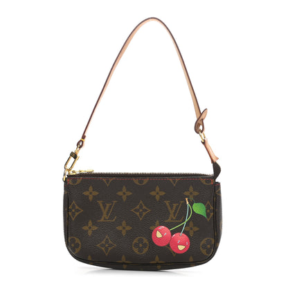 Louis Vuitton Monogram Cerises Mini Pochette Accessories 1 of 7