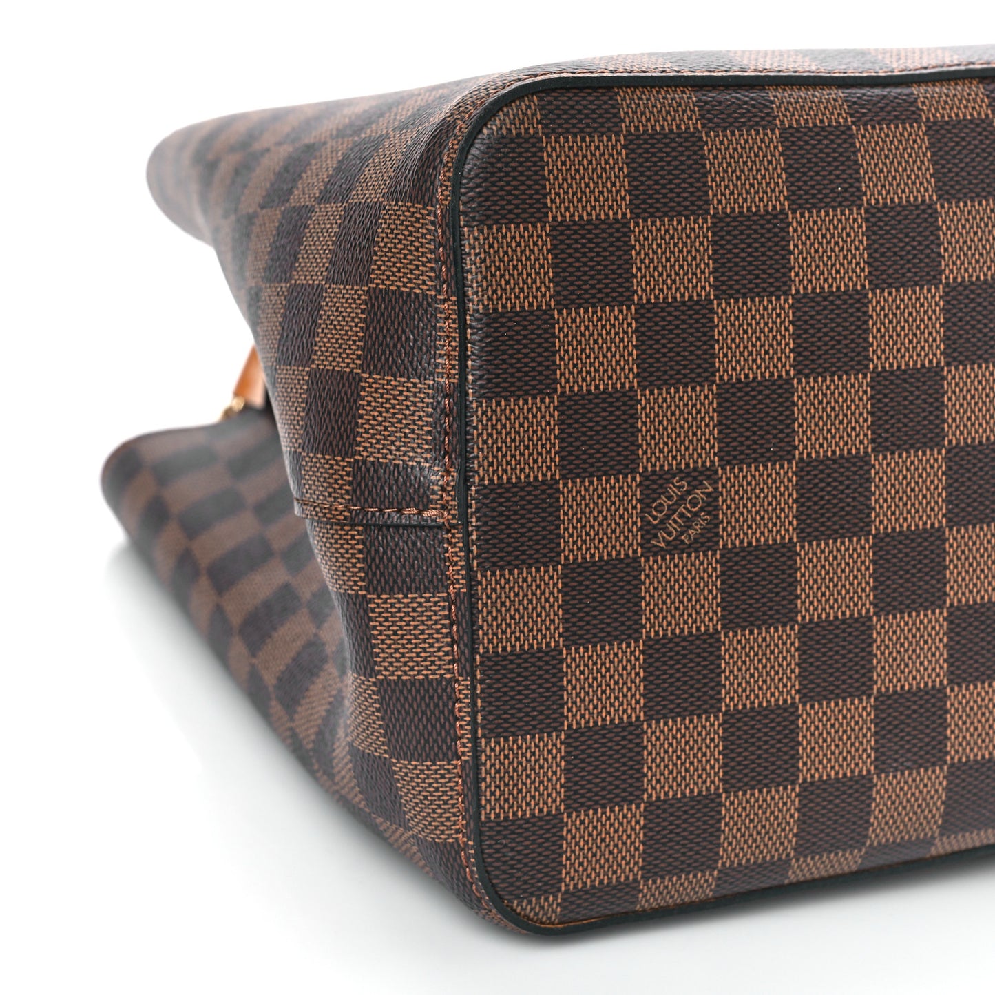 Damier Ebene Neonoe MM Safran