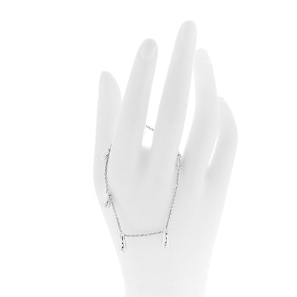 Tiffany Sterling Silver Elsa Peretti Five Teardrop Charm Bracelet 2 of 6