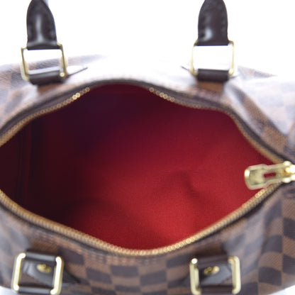 Louis Vuitton Damier Ebene Speedy Bandouliere 25 7 of 12